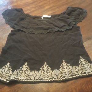 Off the shoulder blouse shirt size small